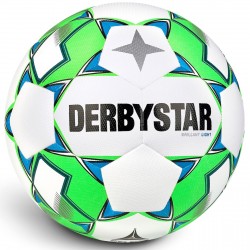 Training Bal Derbystar Brillant Light TT/DB Wit/Groen/Blauw - Maat 5