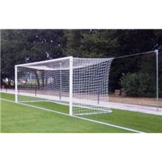 Set doelnetten voor voetbaldoelen 7,5 x 2,5 x 2,0 x 2,0 (3mm) - Groen