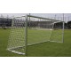 Set doelnetten voor voetbaldoelen 5,0 x 2,0 x 1,0 x 2,0 (Maas 45) - Wit